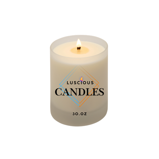 LV Candle 30oz (12% Natural Base)